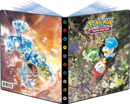 Classeur Pokémon Trading Card Game avec Kyogre et Pokémon Scarlet Violet