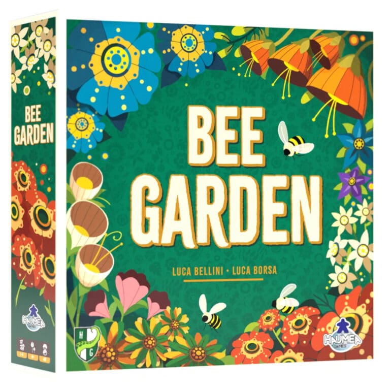 FFNFC0AW261.jpg Boîte de jeu Bee Garden avec fleurs colorées et abeilles