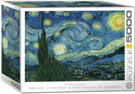 Puzzle La Nuit étoilée de Vincent Van Gogh 5000 pièces
