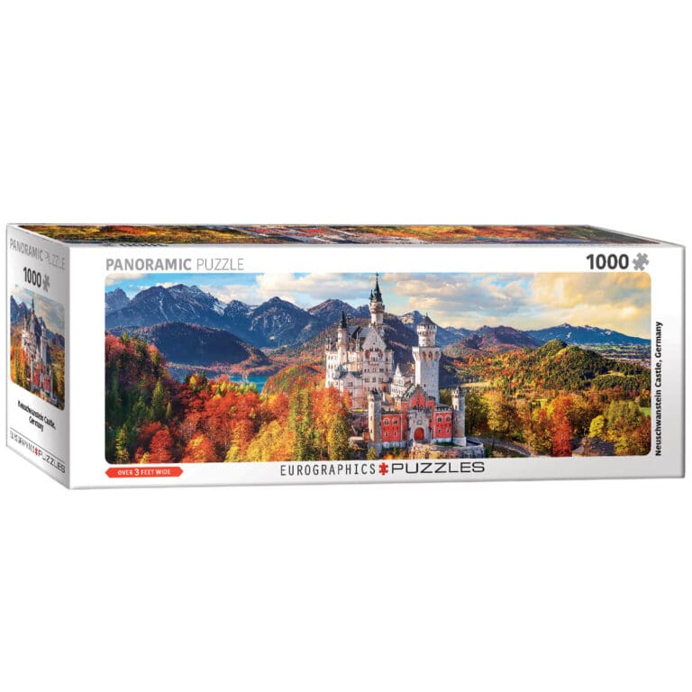 Puzzle panoramique 1000 pièces château Neuschwanstein Bavière