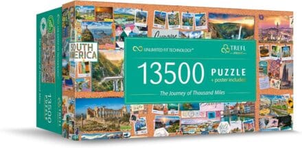 Puzzle 13500 pièces Trefl Prime voyage paysages mondiaux