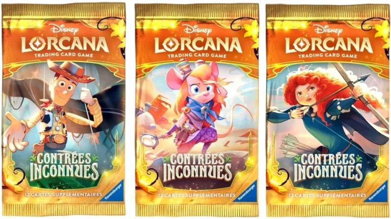 ffnfc0aw1536.webp Trois boosters Disney Lorcana Contrées Inconnues jeu cartes