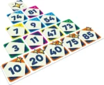 ffnfc0aw1564.webp Jeu de cartes numérotées colorées avec étoiles décoratives