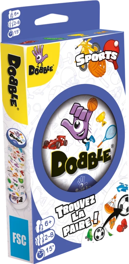 Jeu de cartes Dobble Sports