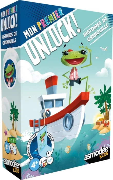 Boîte de jeu Unlock! Histoires de Grenouille