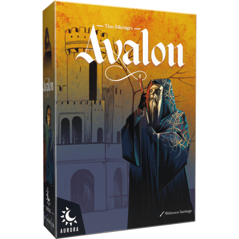 ffnfc0aw2526.png Boîte du jeu de société Avalon, illustrée d’un mage