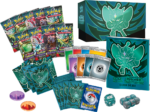 Coffret Pokémon Mascarade Crépusculaire avec cartes, dés et accessoires