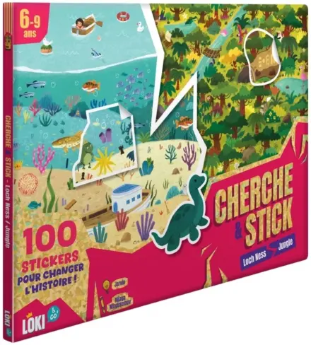 Boîte de jeu Cherche et Stick Loch Ness