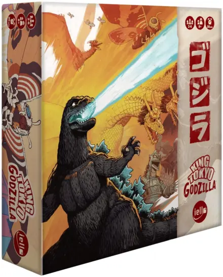 Boîte du jeu de société King of Tokyo Godzilla