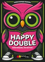 ffnfc0aw2606.webp Couverture Happy Double avec hibou rose et vert