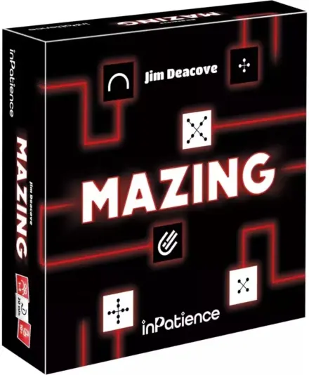 Boîte du jeu de société Mazing de Jim Deacove